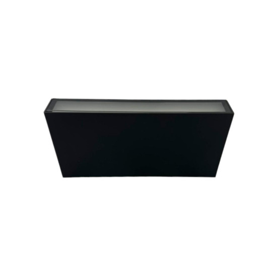 ARANDELA EXTERNA LED TIJ-H 8W PRETO 3000K BRANCA QUENTE