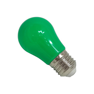 MINI BULBO BOLINHA LED 3W USO EXTERNO IP64 VERDE