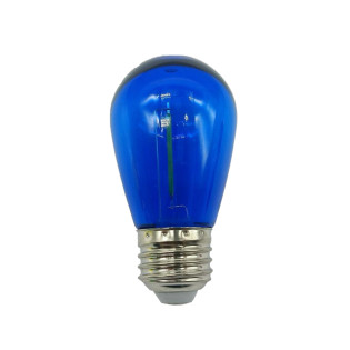 LAMPADA BOLINHA PARA VARAL - 1W USO EXTERNO IP65 AZUL127V