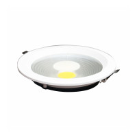 SPOT COB DOWNLIGHT 30W REDONDO BRANCO FRIO 6500K