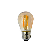 LAMPADA FILAMENTO LED G45 BRANCO QUENTE 2300K 1.8W