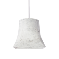 Pendente Marmorizado Branco Carrara Genebra