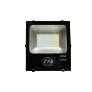 REFLETOR HOLOFOTE LED CTB MODELO E 100W  BRANCO FRIO 6500K
