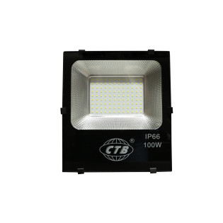 REFLETOR HOLOFOTE LED CTB MODELO E 100W  BRANCO FRIO 6500K