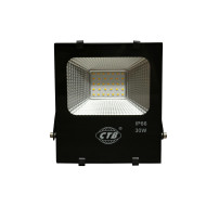 REFLETOR HOLOFOTE LED CTB MODELO E 30W  BRANCO FRIO 6500K 