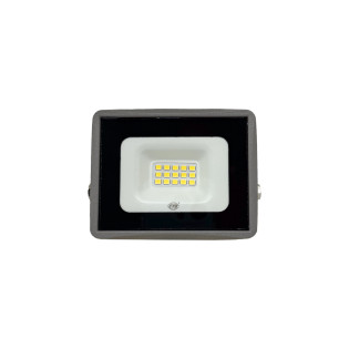 REFLETOR LED 10W BRANCO FRIO 6500K - 2 ANOS DE GARANTIA