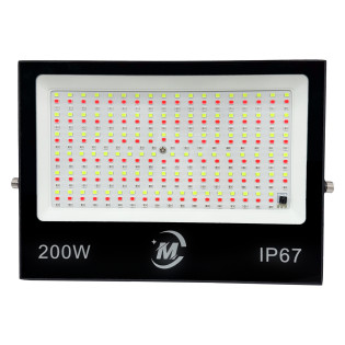REFLETOR RGB 200W COM MEMORIA 