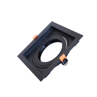 SPOT RECUADO PAR20 QUADRADO PRETO