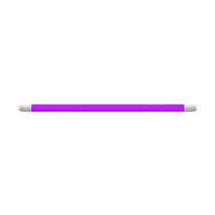 LAMPADA TUBULAR ROXO LED 18W 1.20MT