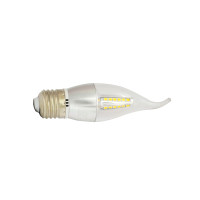 LAMPADA LED VELA CHAMA E27 3000K  BRANCO QUENTE 4W