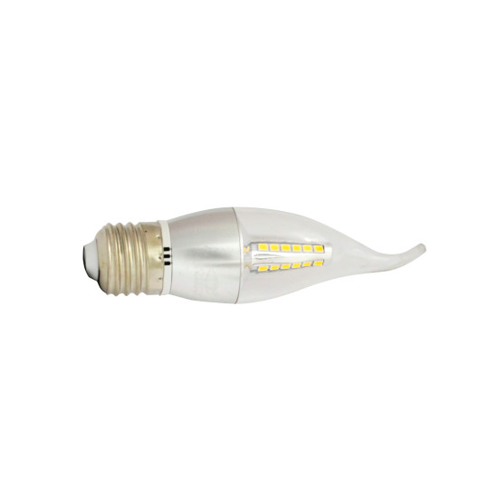 LAMPADA LED VELA CHAMA E27 6500K  BRANCO FRIO 4W