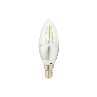 LAMPADA LED VELA CRYSTAL E14 3000K  BRANCO QUENTE 4W