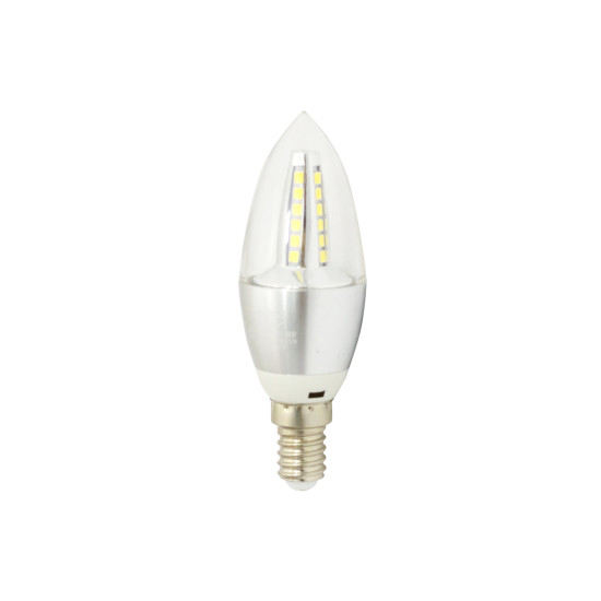 LAMPADA LED VELA CRYSTAL E14 3000K  BRANCO QUENTE 4W