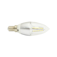 LAMPADA LED VELA CRYSTAL E14 3000K  BRANCO QUENTE 4W