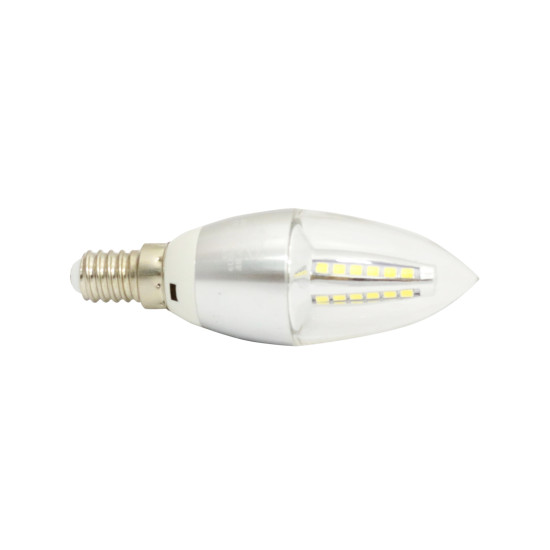 LAMPADA LED VELA CRYSTAL E14 3000K  BRANCO QUENTE 4W