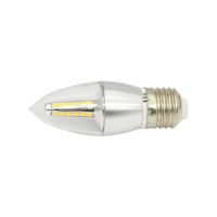 LAMPADA LED VELA CRYSTAL E27 3000K  BRANCO QUENTE 4W