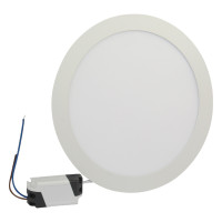 PLAFON LED EMBUTIR REDONDO 36W BRANCO FRIO 6500K