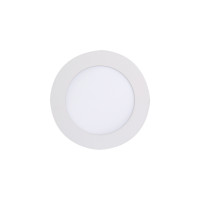 PLAFON LED EMBUTIR REDONDO 3W BRANCO QUENTE 3000K