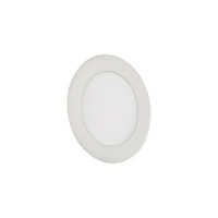 PLAFON LED EMBUTIR REDONDO 6W BRANCO FRIO 6500K