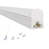 T5 COM CALHA 10W 60CM 3000K BRANCO QUENTE