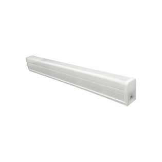 T5 COM CALHA 15W 90CM 6500K BRANCO FRIO