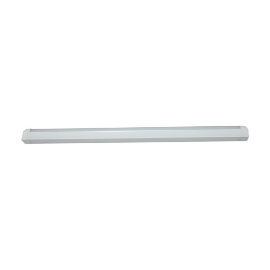 TUBULAR COM CALHA 10W 60CM 6500K BRANCO FRIO