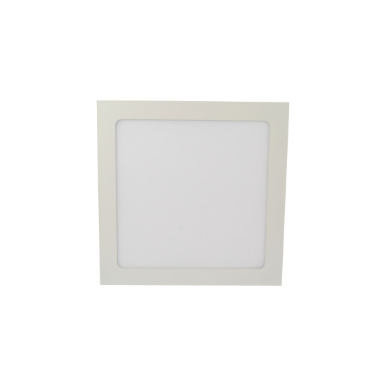 PLAFON LED EMBUTIR QUADRADO 18W BRANCO FRIO 6500K