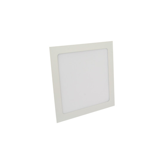 PLAFON LED EMBUTIR QUADRADO 18W BRANCO NEUTRO 4000K