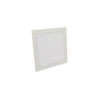 PLAFON LED EMBUTIR QUADRADO 12W BRANCO NEUTRO 4000K