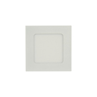 PLAFON LED EMBUTIR QUADRADO 6W BRANCO FRIO 6500K