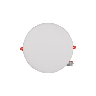 PLAFON SEM BORDA EMB./SOB. REDONDO 18W 3000K BRANCO QUENTE