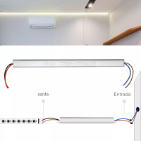 FONTE DE ALIMENTAÇÃO 12V 24W 2A SLIM PALITO