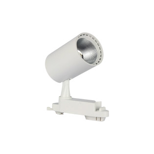 SPOT DE TRILHO BRANCO 30W BRANCO FRIO 6500K