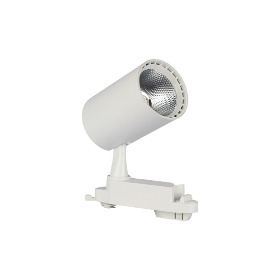 SPOT DE TRILHO BRANCO 30W BRANCO QUENTE 3000K