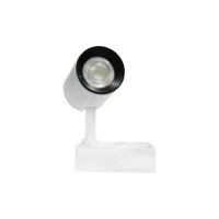 SPOT DE TRILHO BRANCO 7W BRANCO QUENTE 3000K