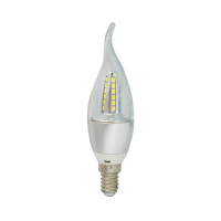 LAMPADA LED VELA CHAMA E14 3000K  BRANCO QUENTE 4W